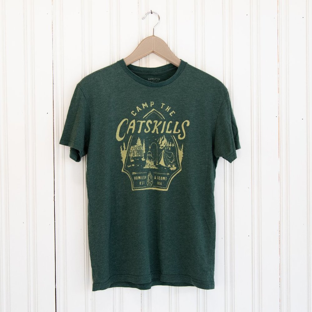 Camping the Catskills Hamilton & Adams t-shirt - SZ M